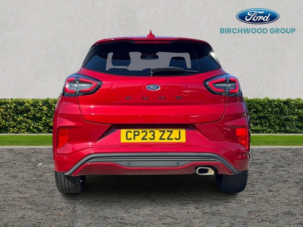 Ford Puma 1.0 Ecoboost Hybrid Mhev 155 St-line CP23ZZJ Red #4