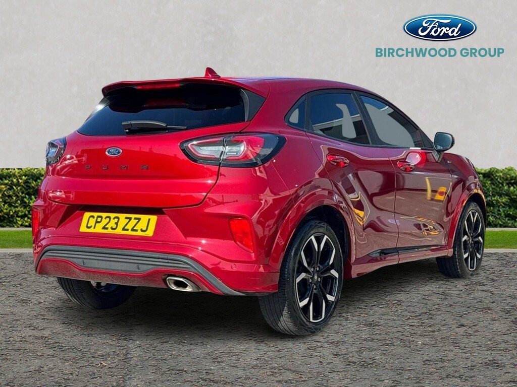 Ford Puma 1.0 Ecoboost Hybrid Mhev 155 St-line CP23ZZJ Red #3
