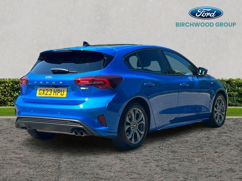Ford Focus St-line Mhev GX23HPU Blue #3