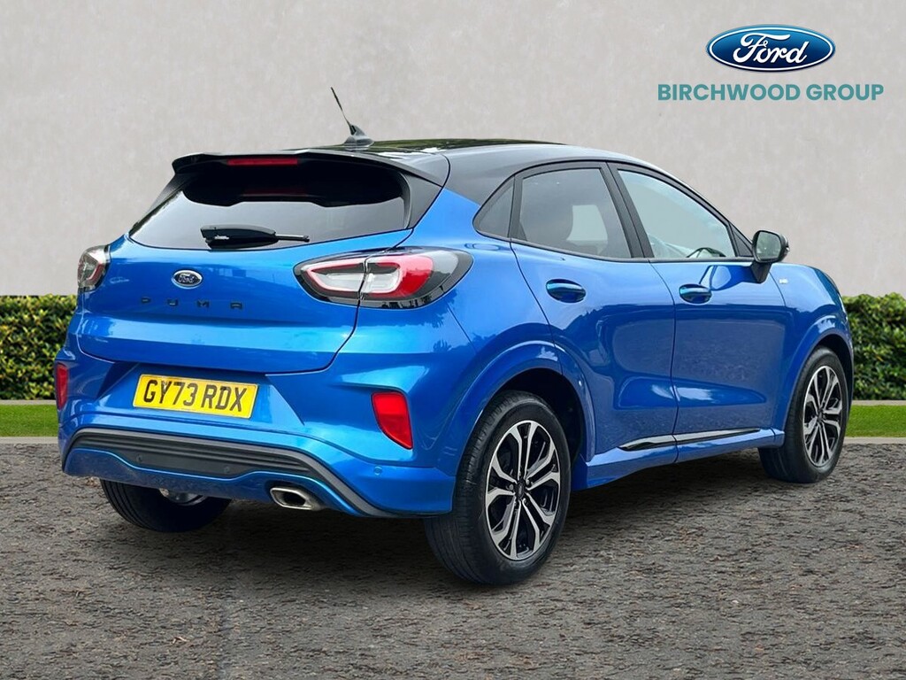 Ford Puma St-line Mhev GY73RDX Blue #3