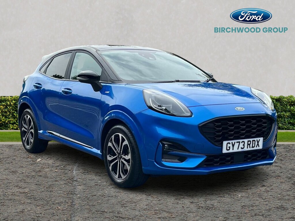 Ford Puma St-line Mhev Blue