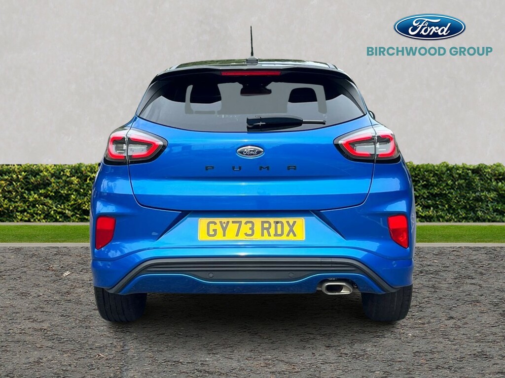 Ford Puma St-line Mhev GY73RDX Blue #4
