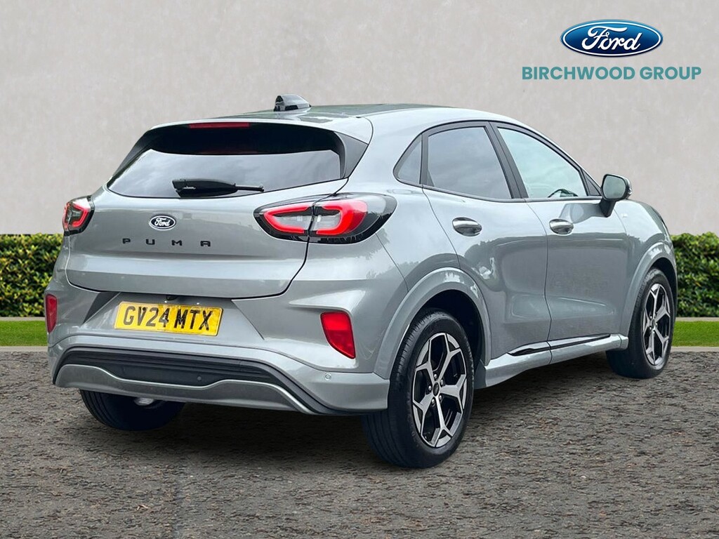 Ford Puma 1.0 Ecoboost Hybrid Mhev St-line Silver #3