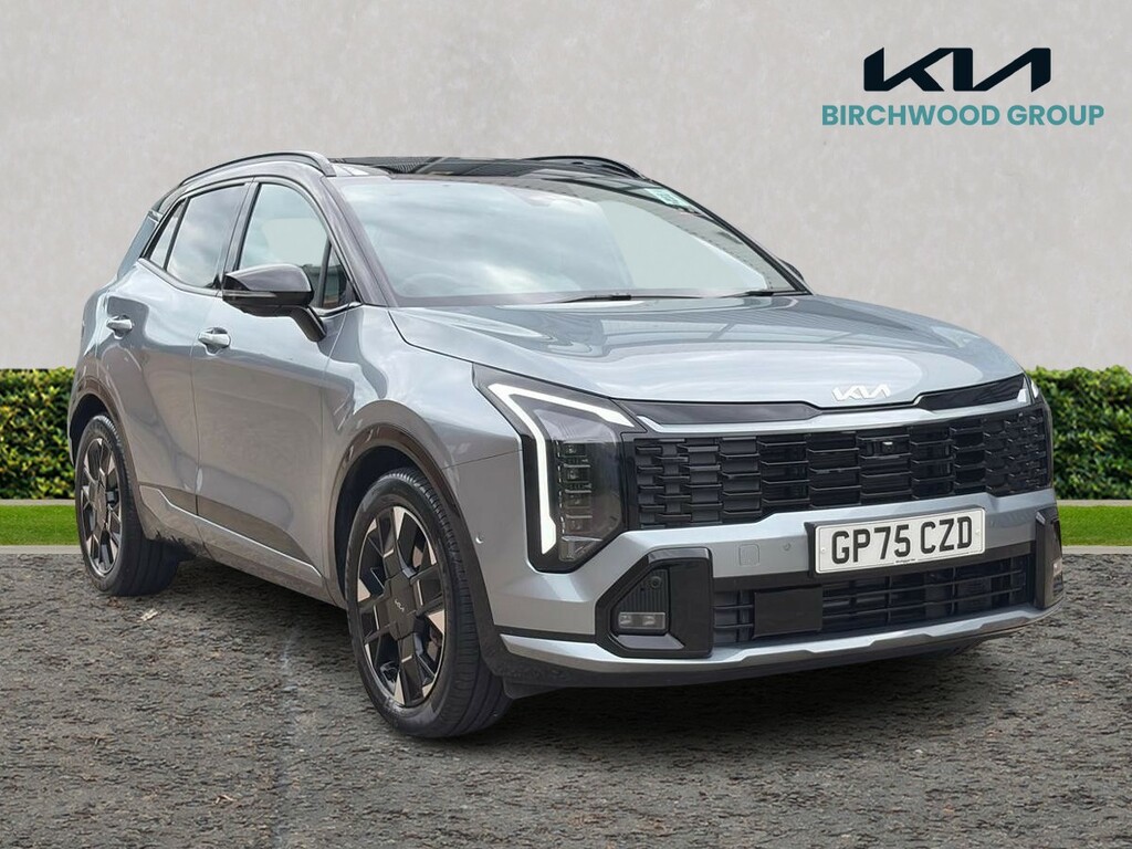 Kia Sportage 1.6T Gdi Hev Gt-line S Silver