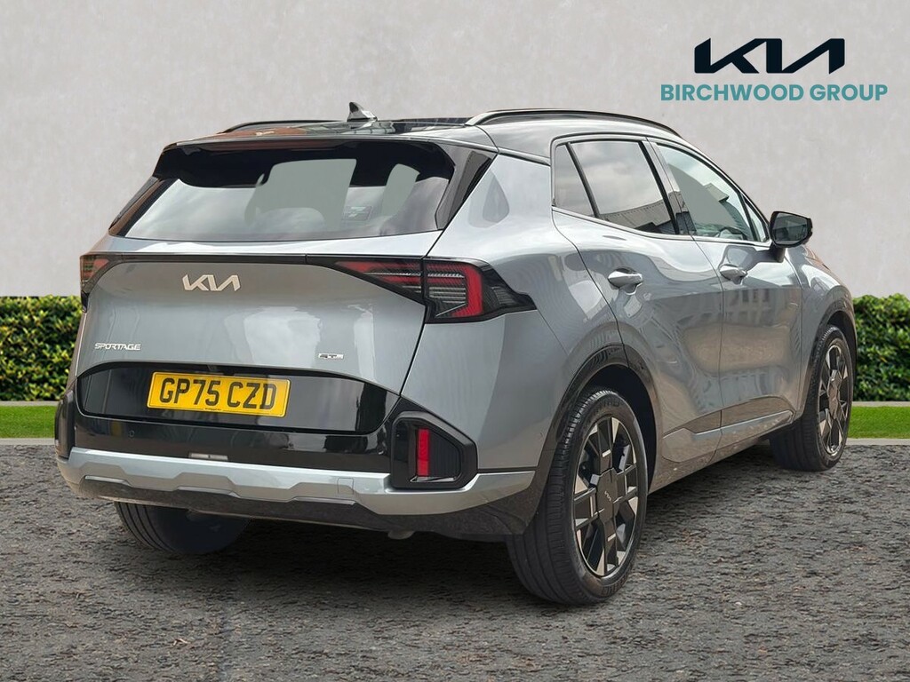 Kia Sportage 1.6T Gdi Hev Gt-line S Silver #3