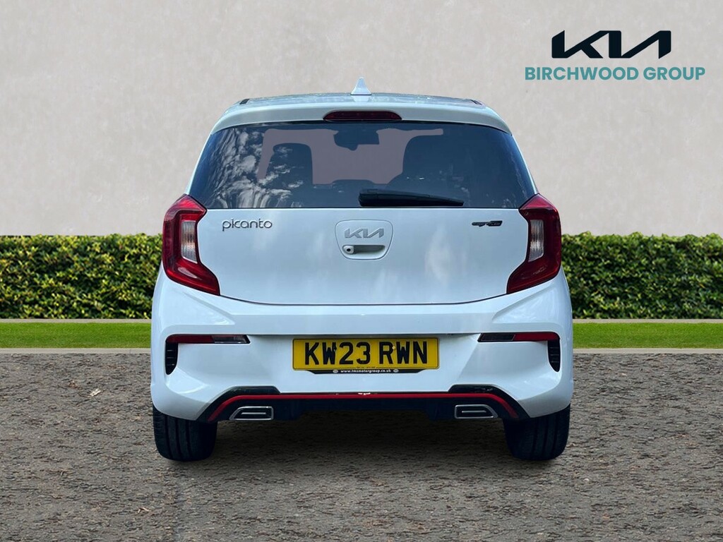 Kia Picanto 1.0 Gt-line 4 Seats White #4