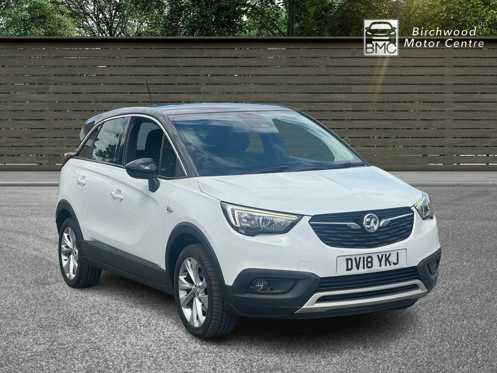 Vauxhall Crossland X 1.6L Tech Line Nav White