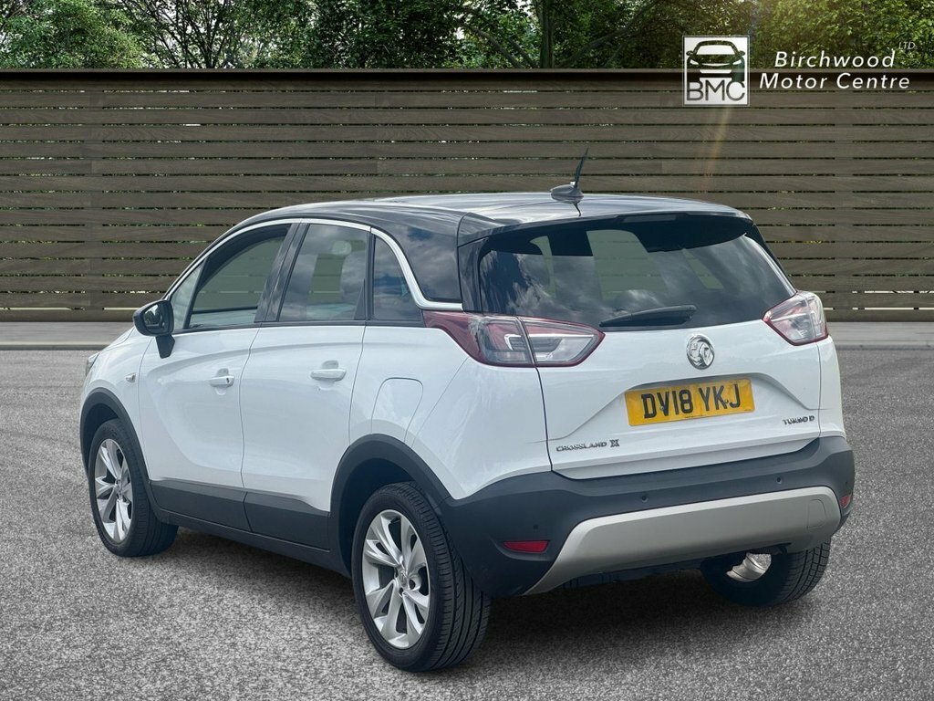 Vauxhall Crossland X 1.6L Tech Line Nav DV18YKJ White #5