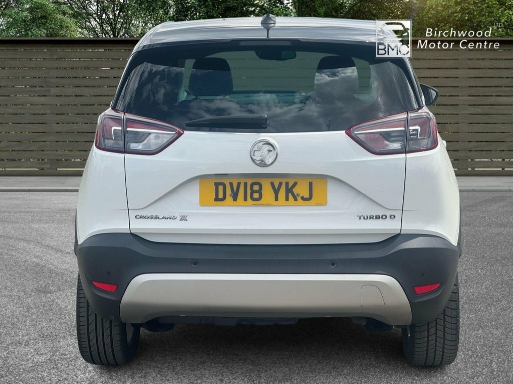 Vauxhall Crossland X 1.6L Tech Line Nav DV18YKJ White #6