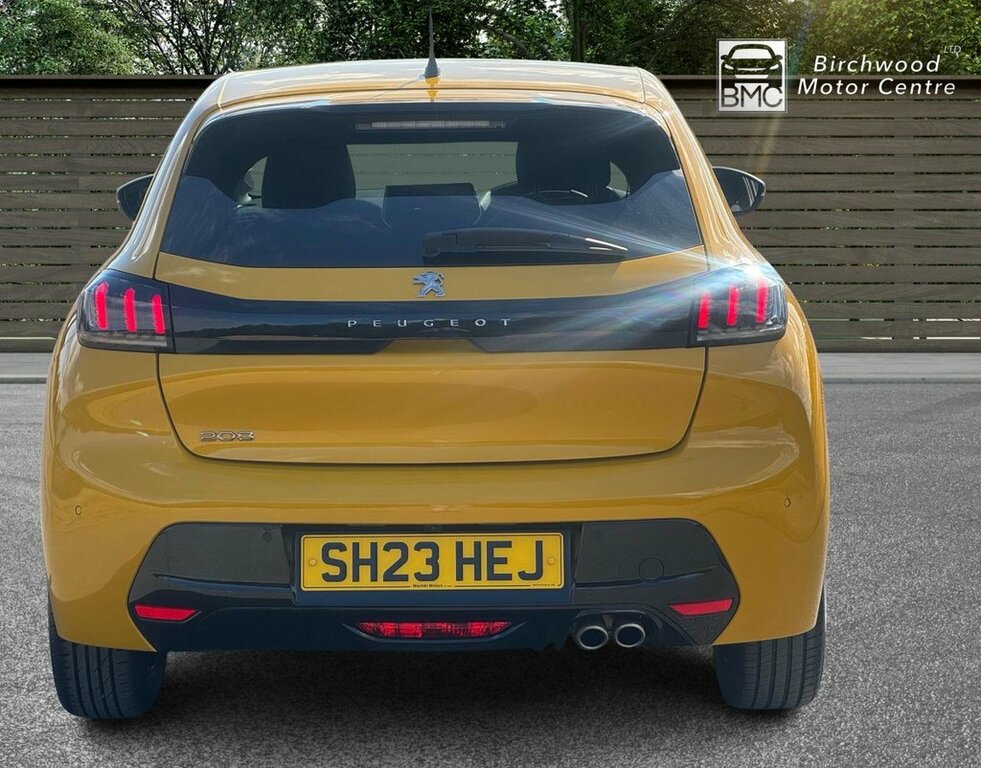 Peugeot 208 1.2L Allure Premium SH23HEJ Yellow #6