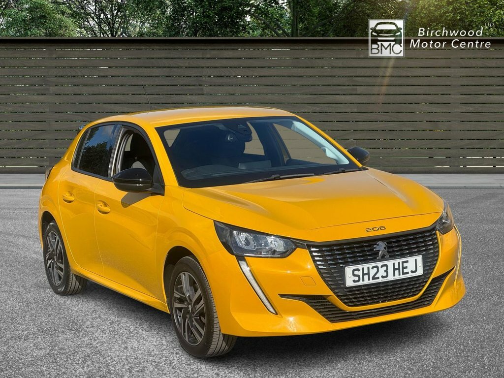 Peugeot 208 1.2L Allure Premium Yellow