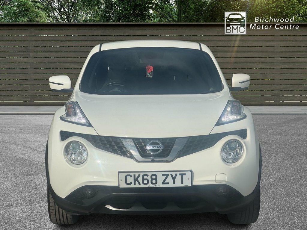 Nissan Juke 1L Tekna CK68ZYT White #2