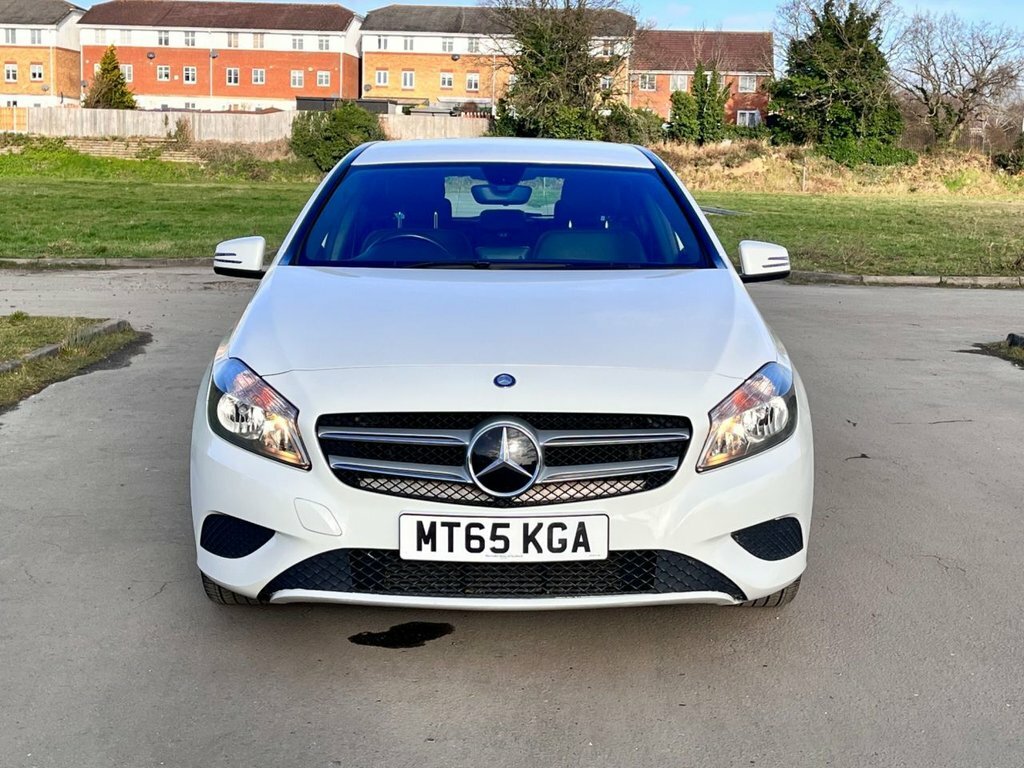 Mercedes-Benz A Class Hatchback White #2