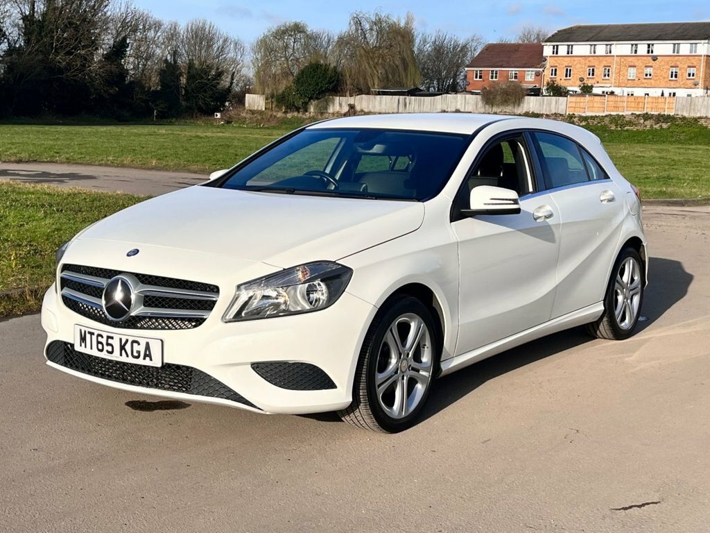 Mercedes-Benz A Class Hatchback White #3