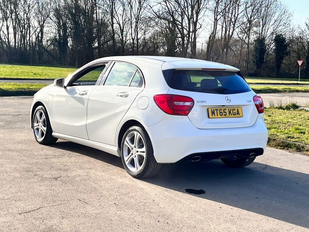 Mercedes-Benz A Class Hatchback White #5