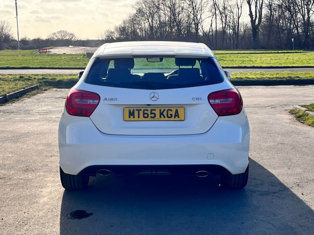 Mercedes-Benz A Class Hatchback White #6