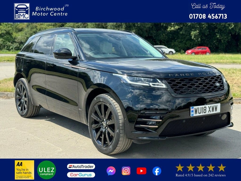 Land Rover Range Rover Velar Suv Black
