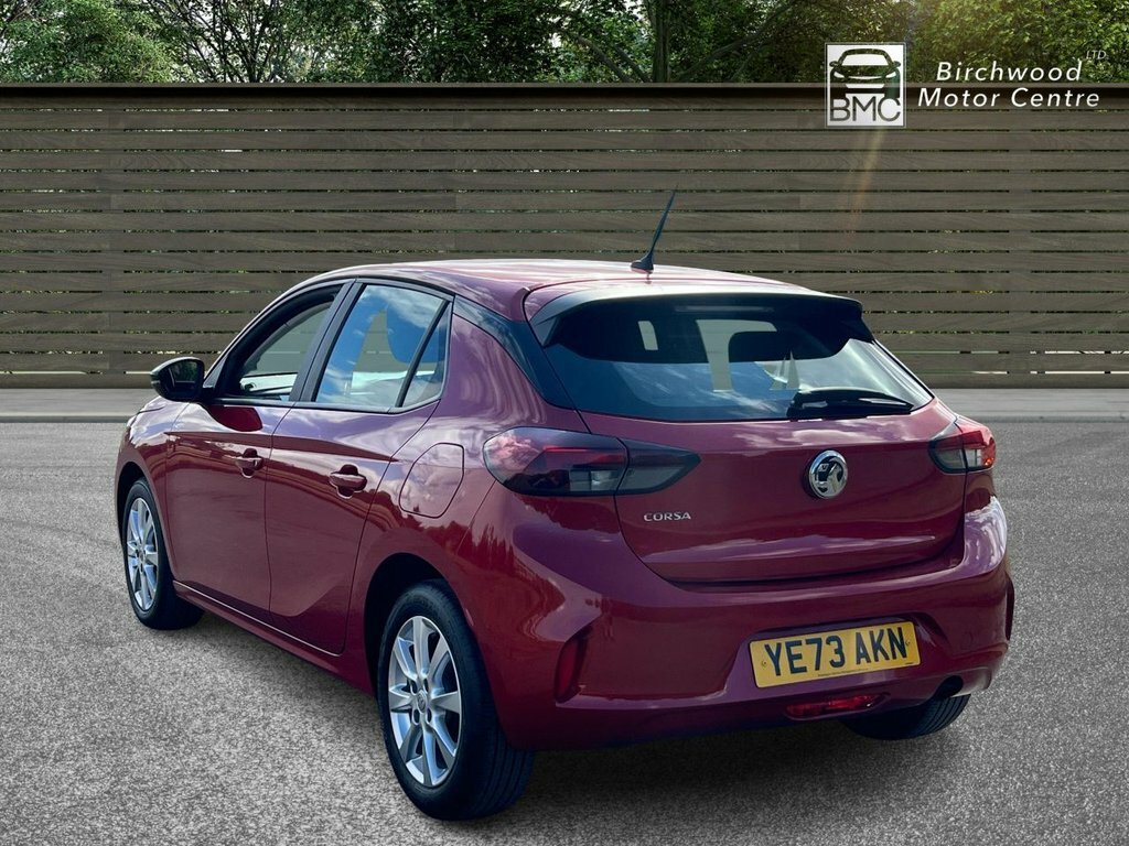 Vauxhall Corsa 1L Design YE73AKN Red #5