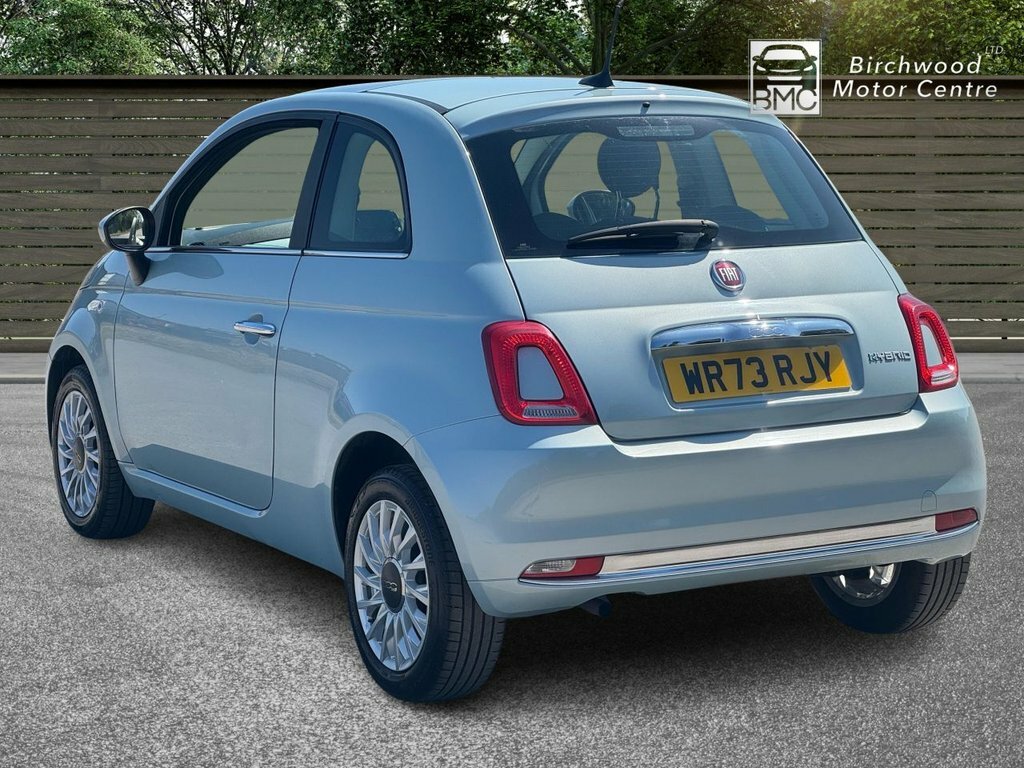 Fiat 500 Hatchback WR73RJY Green #5