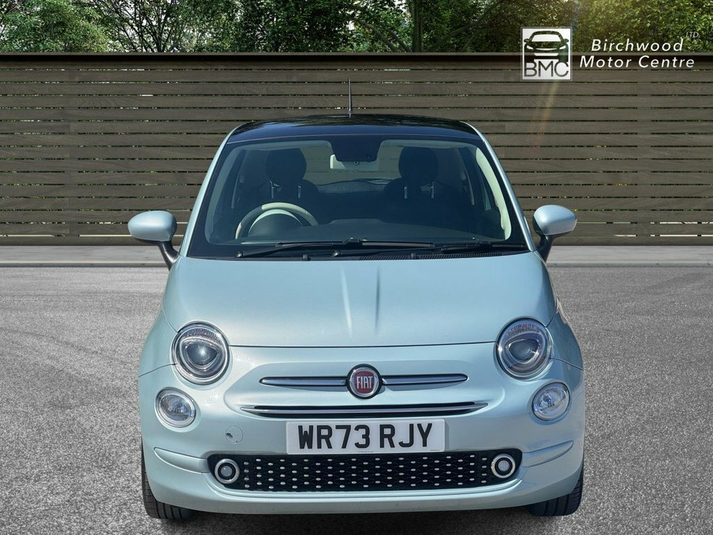 Fiat 500 Hatchback WR73RJY Green #2