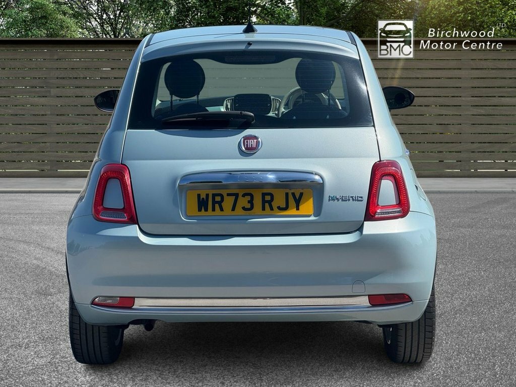 Fiat 500 Hatchback WR73RJY Green #6