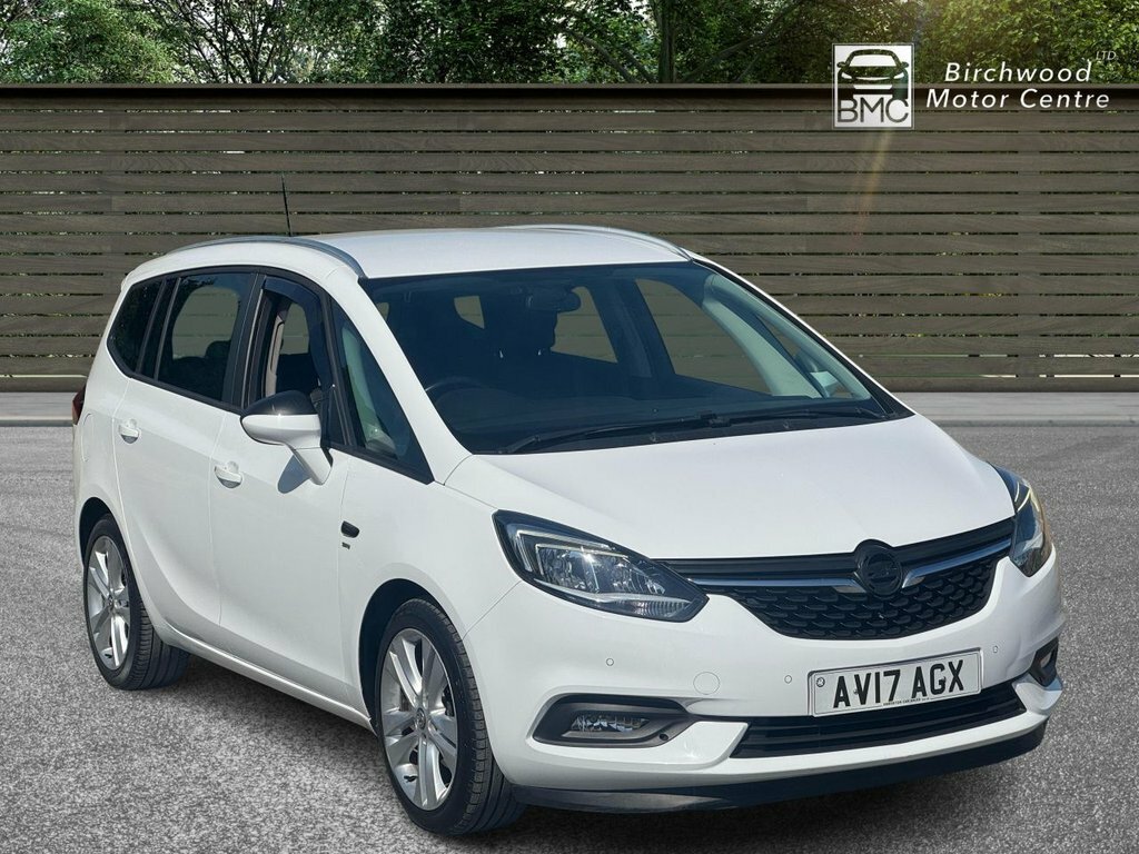 Vauxhall Zafira Tourer 1.4L Sri White