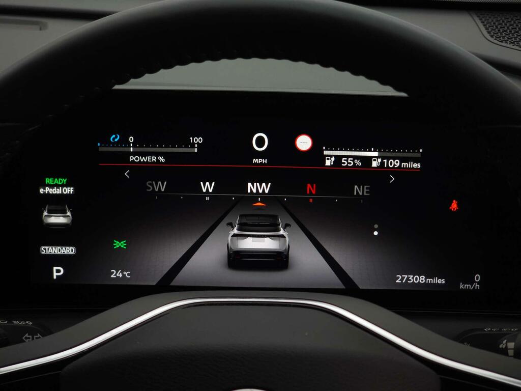Nissan Ariya 63Kwh Advance Suv 7.4Kw Charger Black #35
