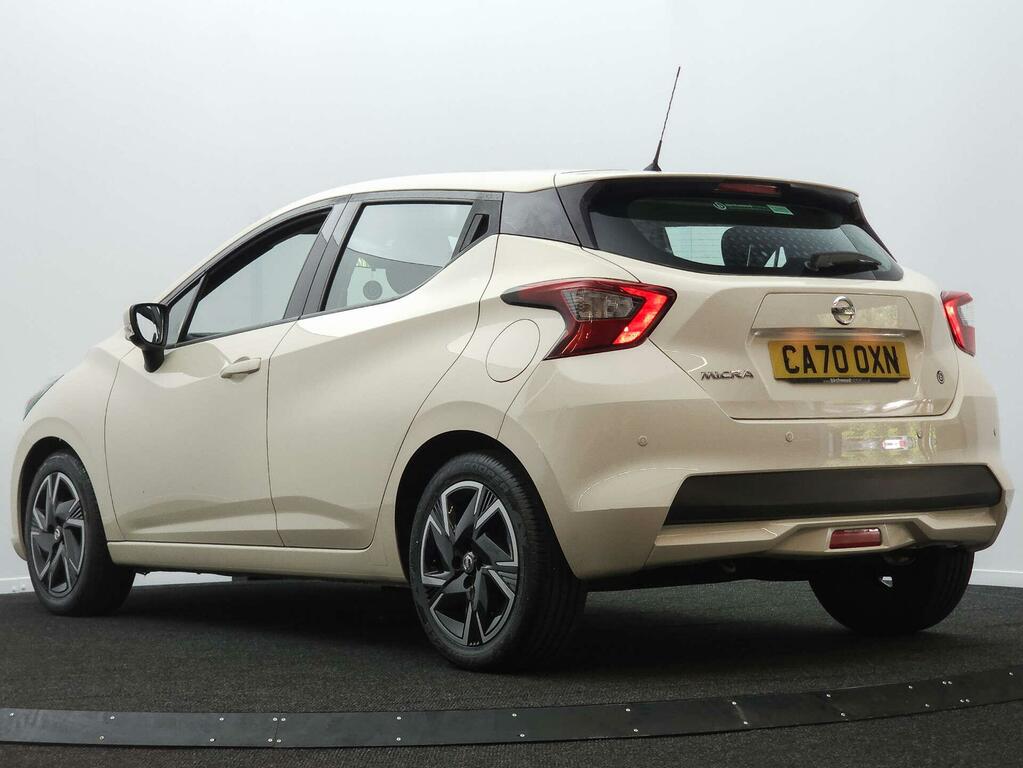 Nissan Micra Acenta White #2