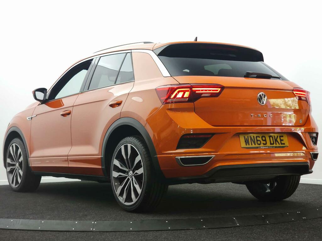 Volkswagen T-Roc R-line WN69DKE Orange #2