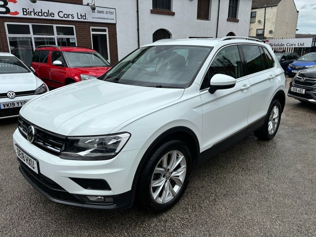 Volkswagen Tiguan 2L Se Navigation DE18HXU White #3