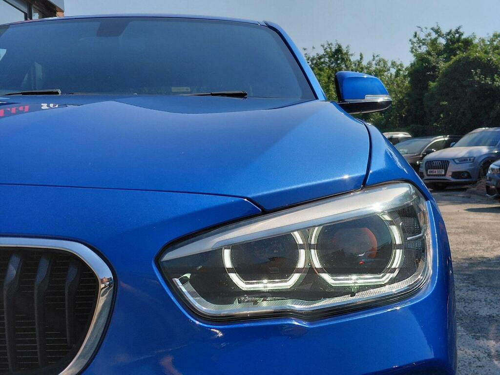 BMW 1 Series Hatchback 2.0 125D M Sport Euro 6 Ss YL65JNJ Blue #6