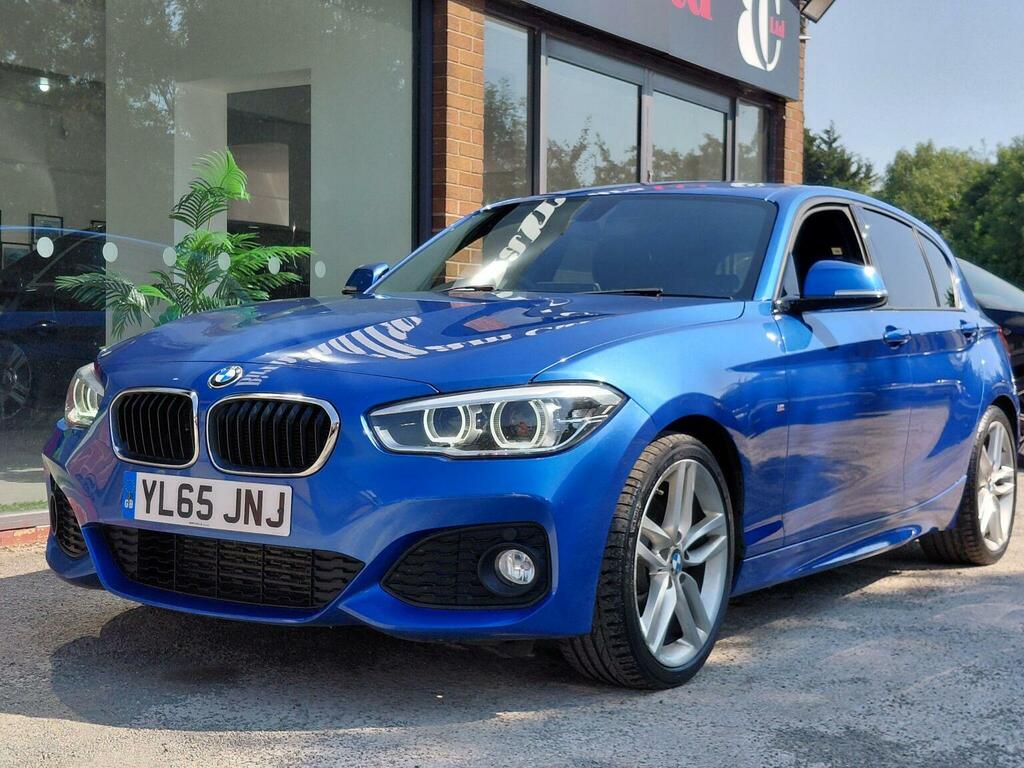 BMW 1 Series Hatchback 2.0 125D M Sport Euro 6 Ss YL65JNJ Blue #5