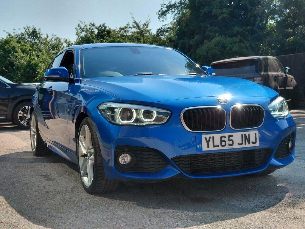 BMW 1 Series Hatchback 2.0 125D M Sport Euro 6 Ss YL65JNJ Blue #3