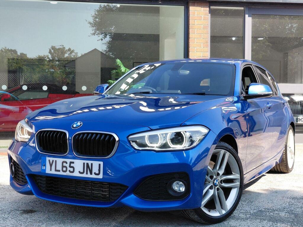 BMW 1 Series Hatchback 2.0 125D M Sport Euro 6 Ss YL65JNJ Blue #2