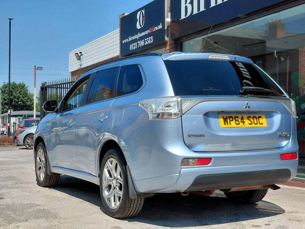 Mitsubishi Outlander Suv 2.0H 12Kwh Gx4h Cvt 4Wd Euro 5 Ss 2014 Blue #5