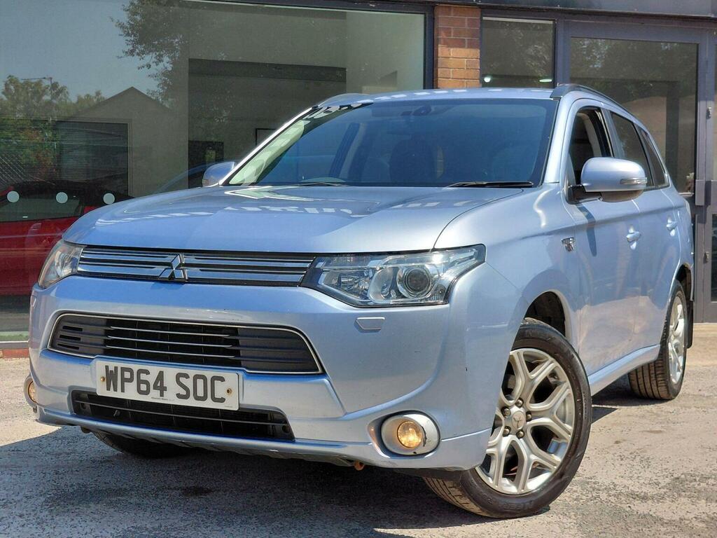 Mitsubishi Outlander Suv 2.0H 12Kwh Gx4h Cvt 4Wd Euro 5 Ss 2014 Blue #2
