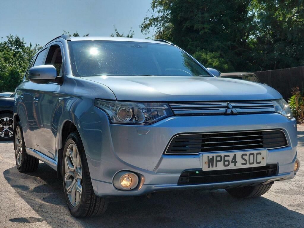 Mitsubishi Outlander Suv 2.0H 12Kwh Gx4h Cvt 4Wd Euro 5 Ss 2014 Blue #4