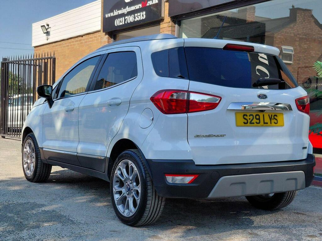 Ford Ecosport Suv 1.0T Ecoboost Titanium Euro 6 Ss 2018 White #4