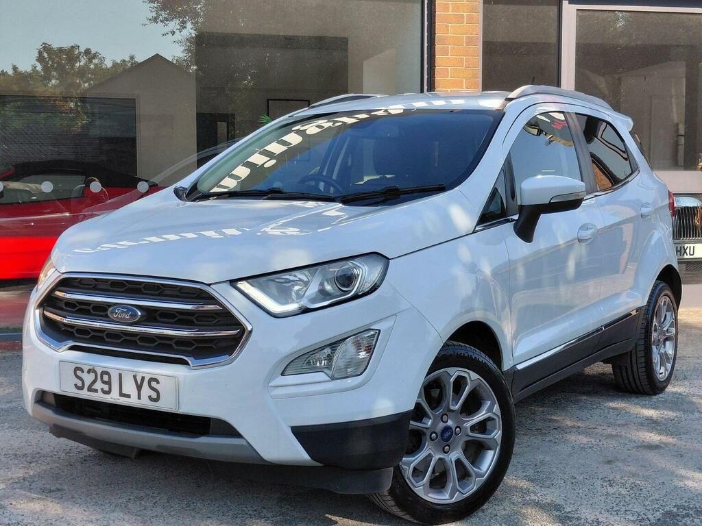 Ford Ecosport Suv 1.0T Ecoboost Titanium Euro 6 Ss 2018 White #3