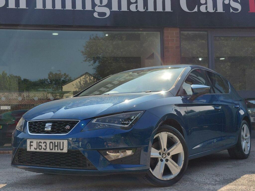 Seat Leon Hatchback 2.0 Tdi Cr Fr Euro 5 Ss 201363 Blue