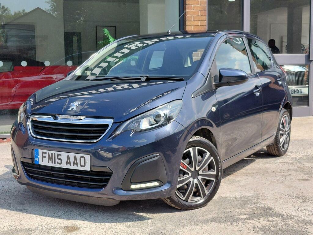 Peugeot 108 Hatchback 1.0 Active Euro 6 201515 FM15AAO Blue #4