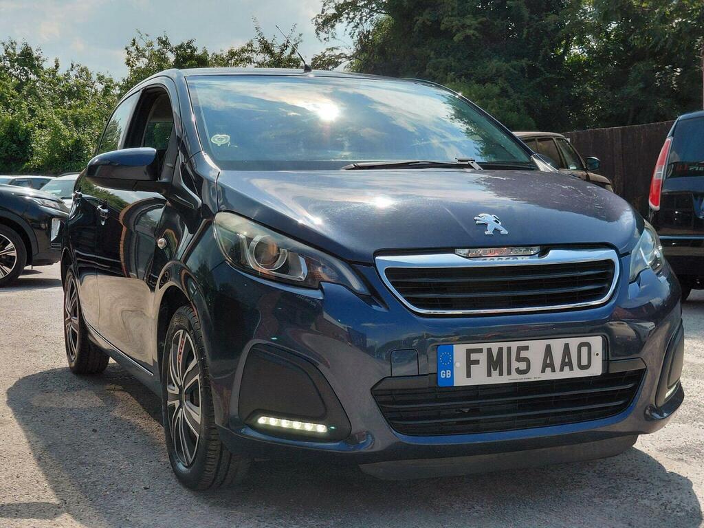 Peugeot 108 Hatchback 1.0 Active Euro 6 201515 FM15AAO Blue #3
