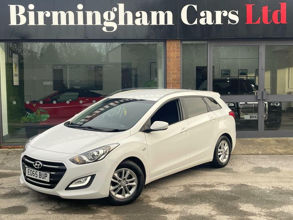 Hyundai I30 1.6 Crdi Blue Drive Se Tourer Euro 6 Ss White