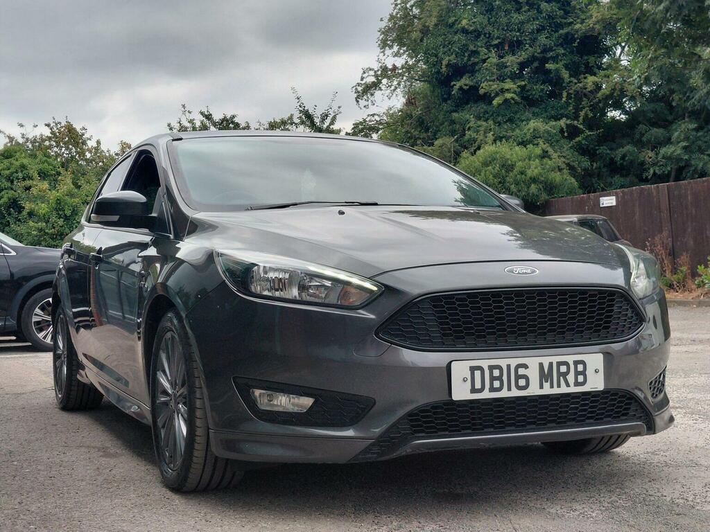 Ford Focus Hatchback 1.0T Ecoboost St-line Euro 6 Ss DB16MRB Grey #3
