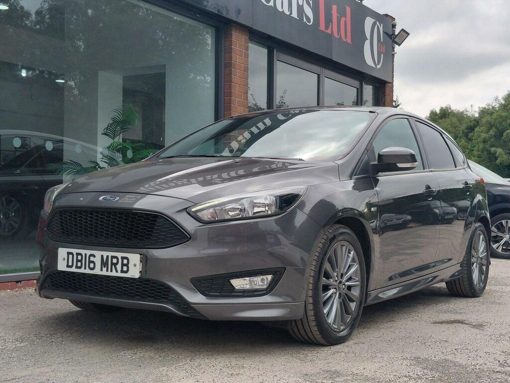 Ford Focus Hatchback 1.0T Ecoboost St-line Euro 6 Ss DB16MRB Grey #5