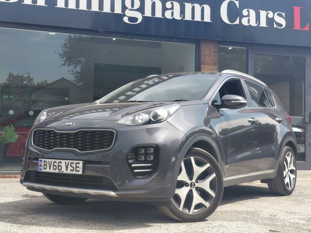 Kia Sportage Suv 1.6 T-gdi Gt-line Awd Euro 6 201666 Silver