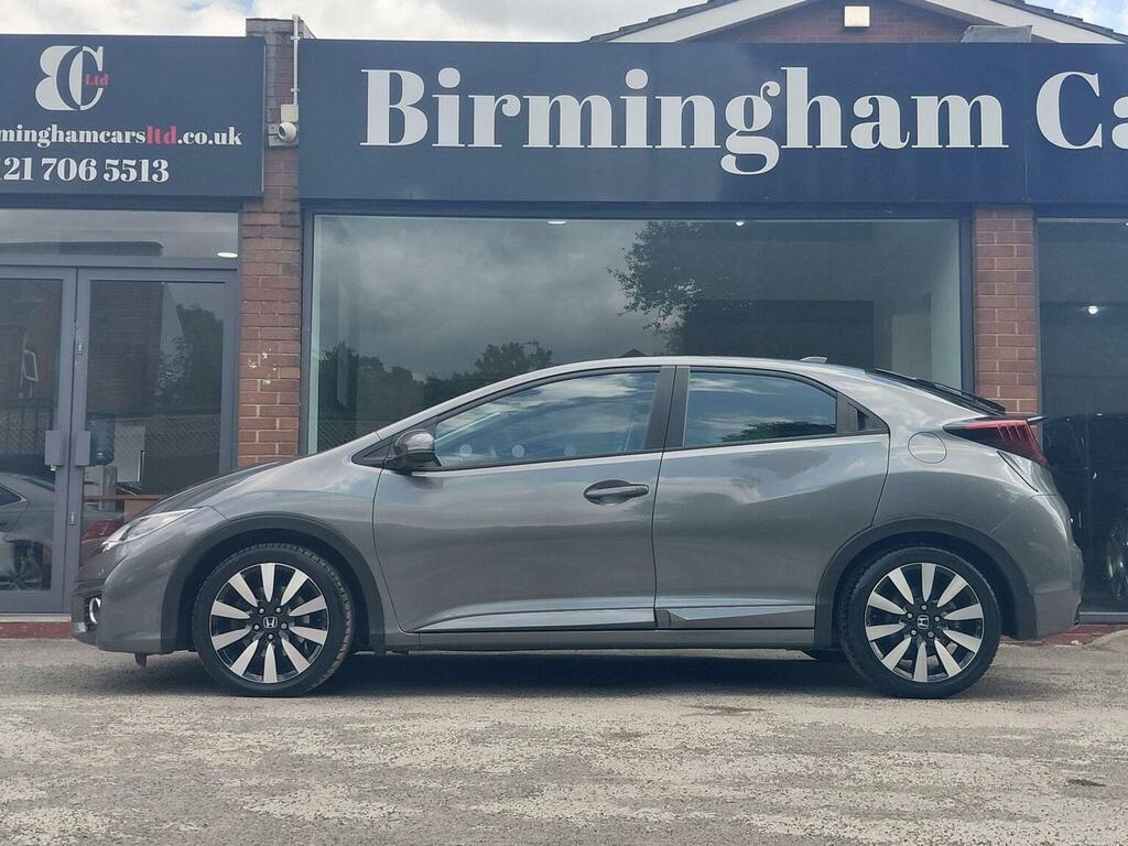 Honda Civic Hatchback 1.8 I-vtec Se Plus Navi Euro 6 Ss 5 Grey #3