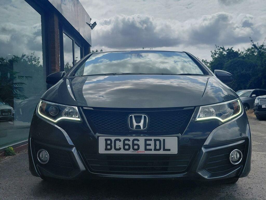 Honda Civic Hatchback 1.8 I-vtec Se Plus Navi Euro 6 Ss 5 Grey #5
