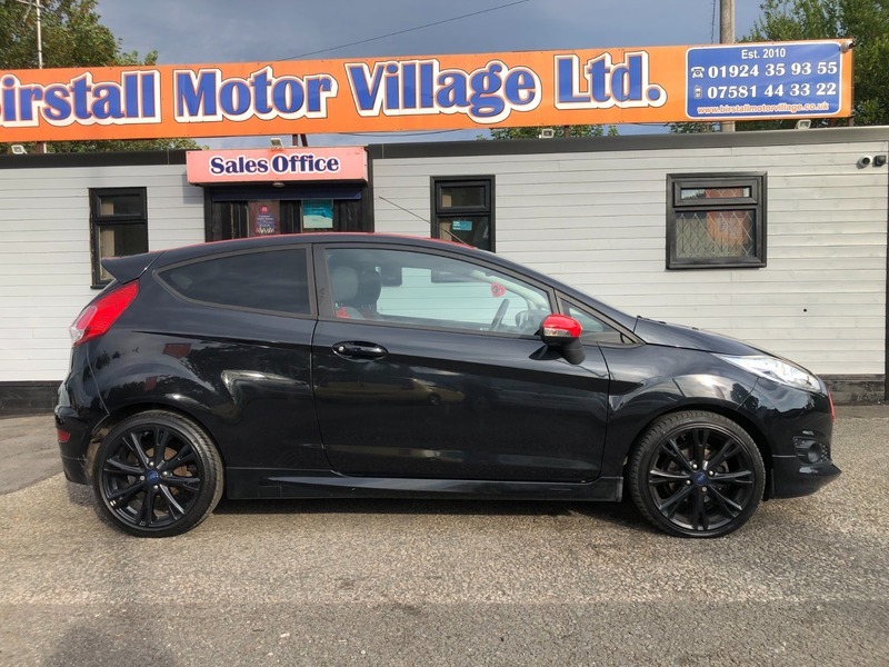 Ford Fiesta Zetec S Black Edition EX65HAA Black #3