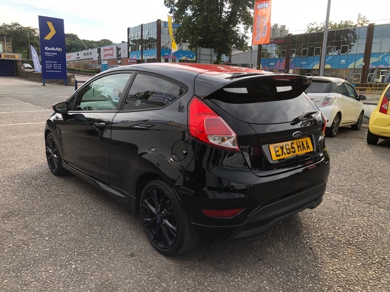 Ford Fiesta Zetec S Black Edition EX65HAA Black #6